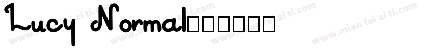 Lucy Normal字体转换